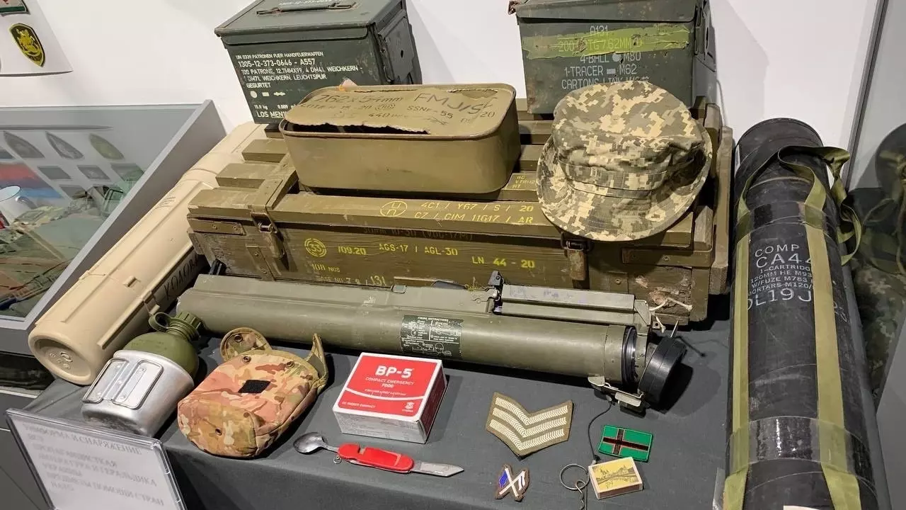Вооружение НАТО из зоны СВО представили на выставке в Петрозаводске