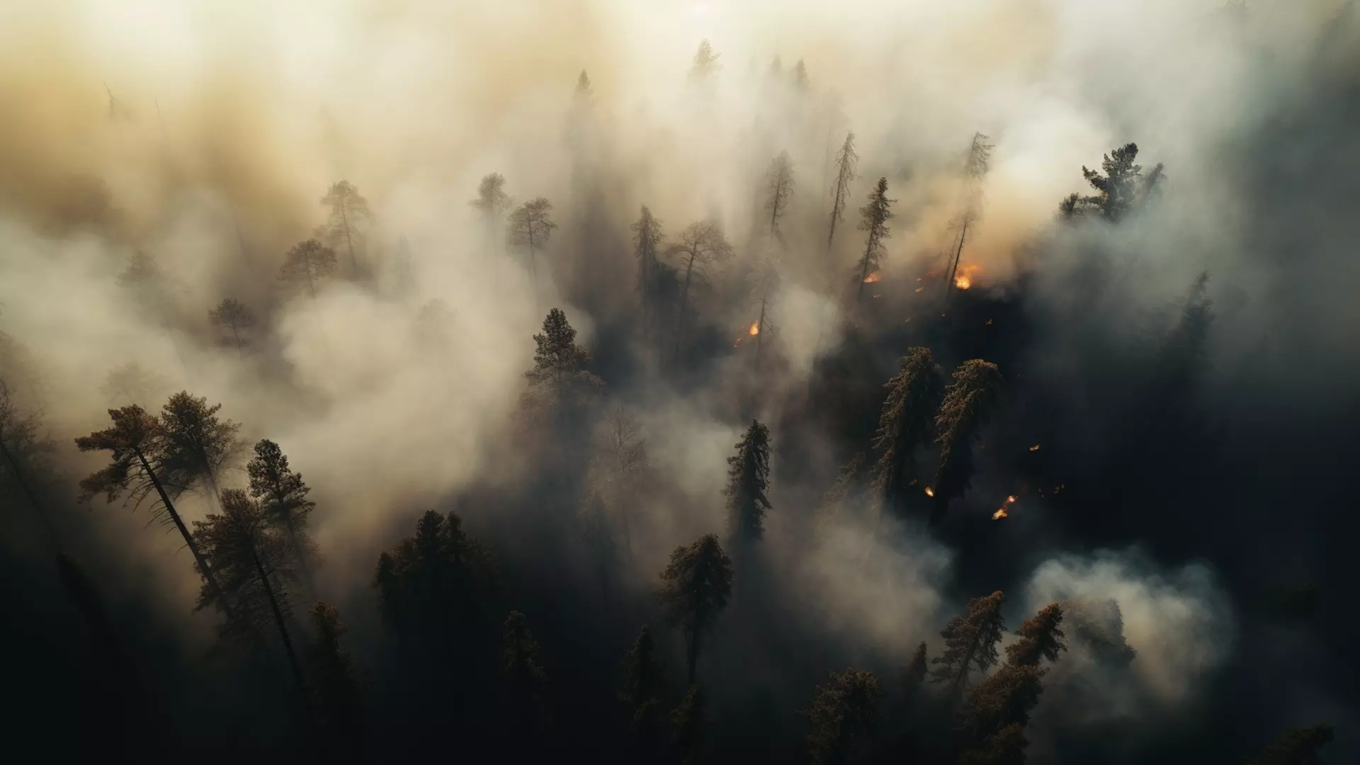 Появились подробности лесного пожара на выезде из Петрозаводска