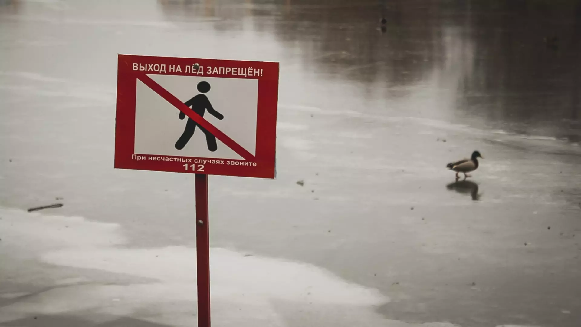 В Петрозаводске официально запретили выходить на лед
