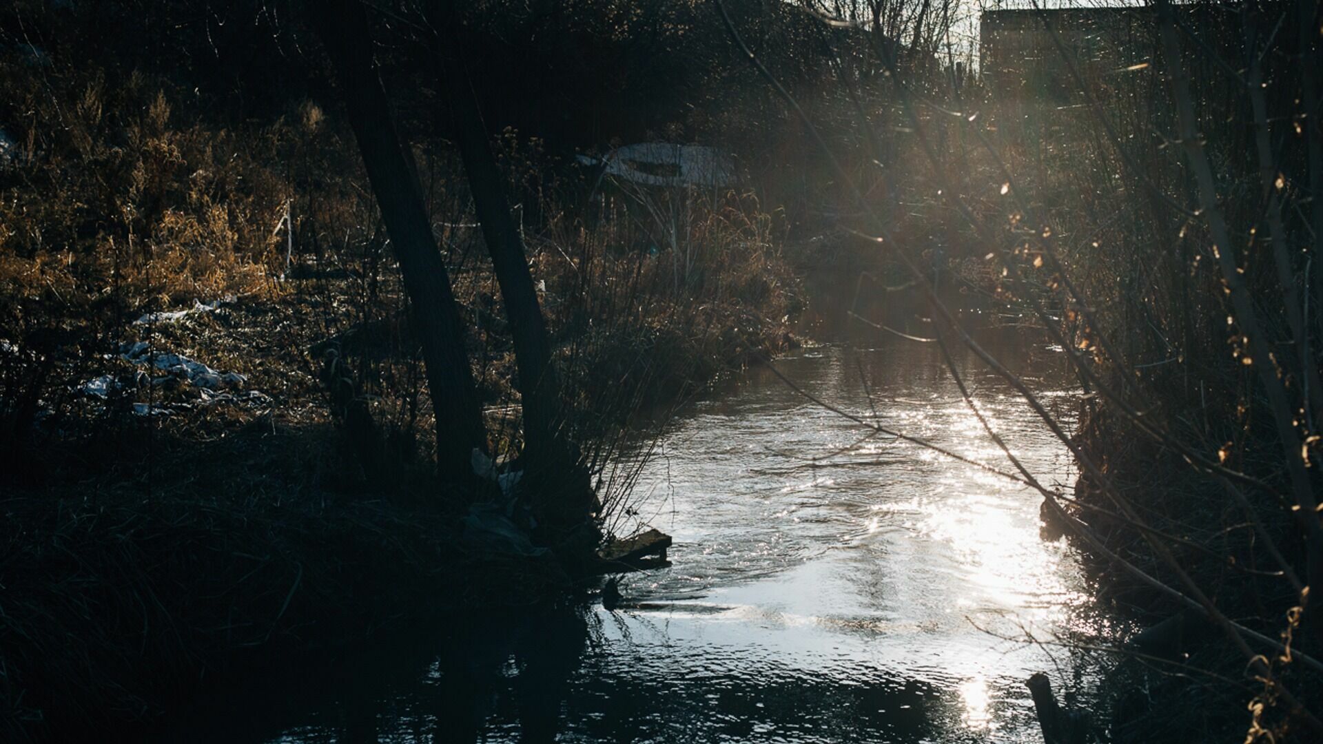 Возле популярного ТРЦ Петрозаводска нечистоты стекают в реку