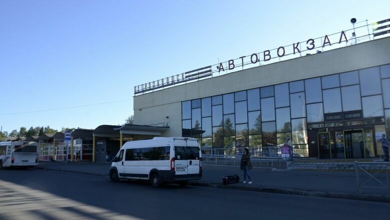 Новый асфальт у автовокзала Петрозаводска появится лишь к концу лета