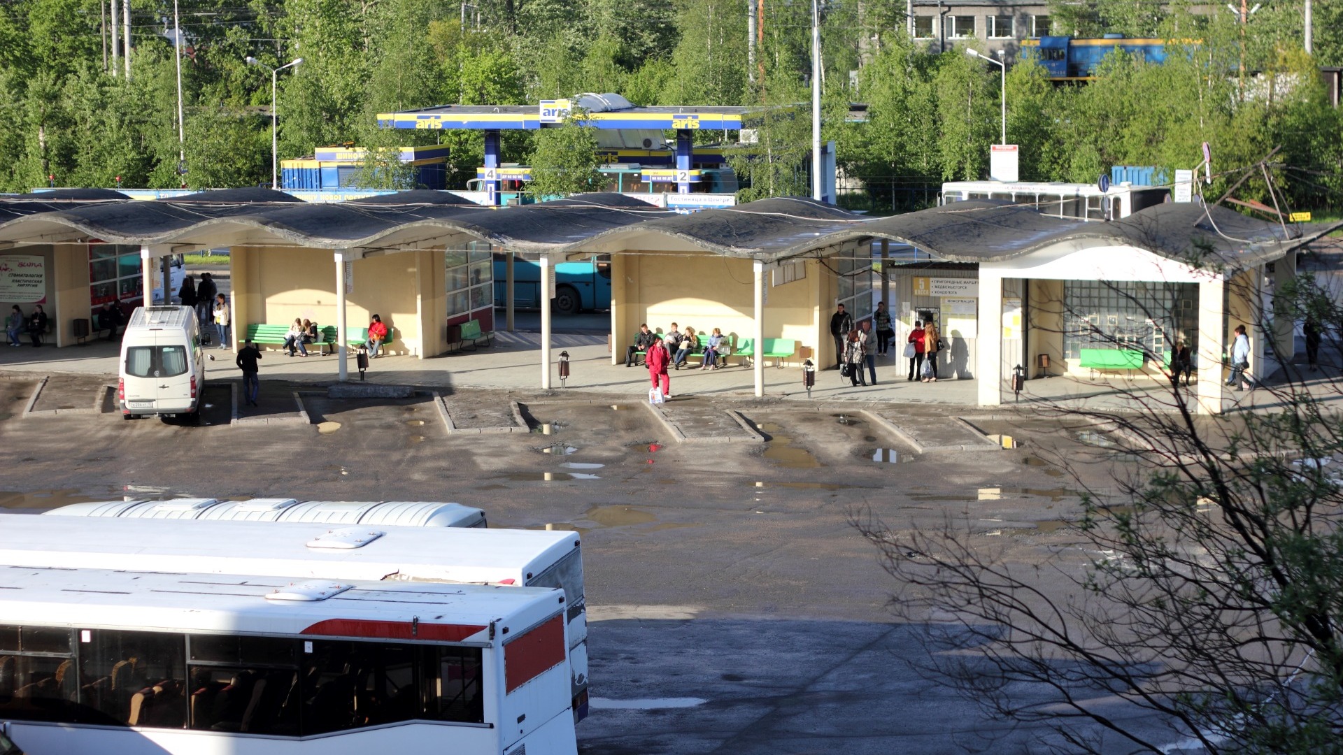 Автовокзал Петрозаводска отменил десятки рейсов