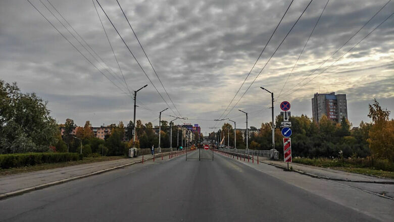 Реконструкция моста в центре Петрозаводска снова затянулась