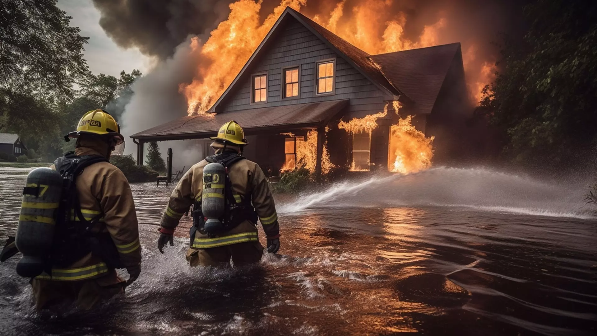 В Олонце требуется помощь многодетной семье, лишившейся дома после пожара