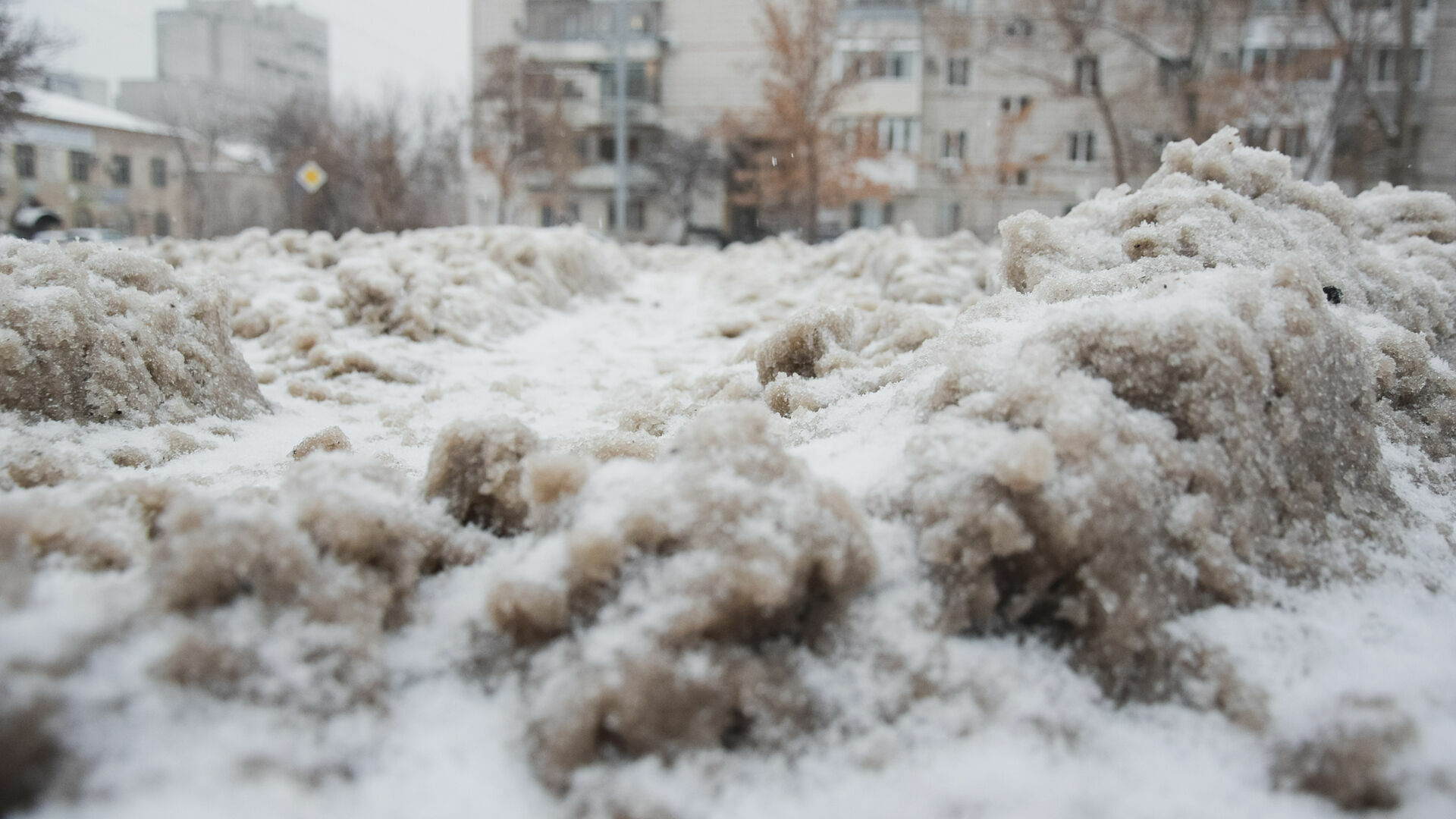 Ночью с улиц Петрозаводска будут вывозить снег