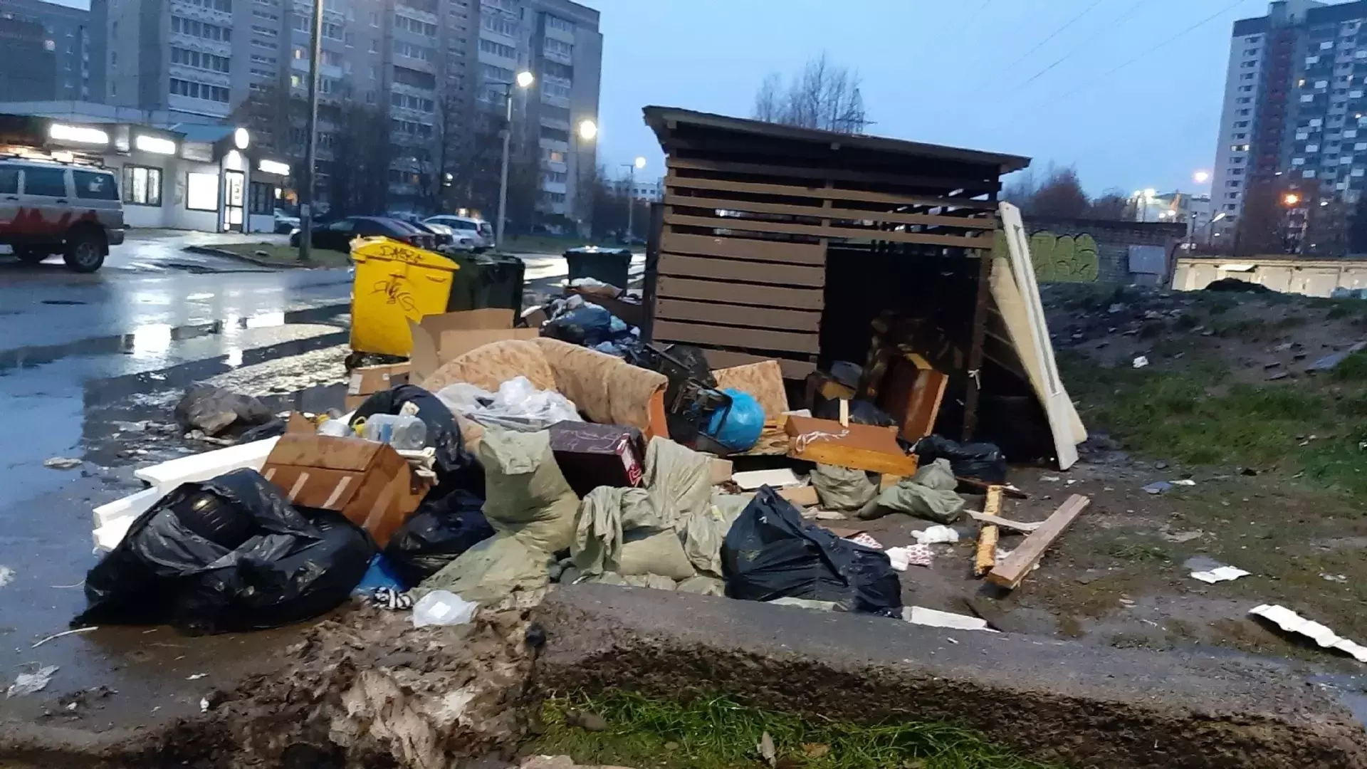 В мэрии Петрозаводска ответили на жалобы горожан на вывоз мусора