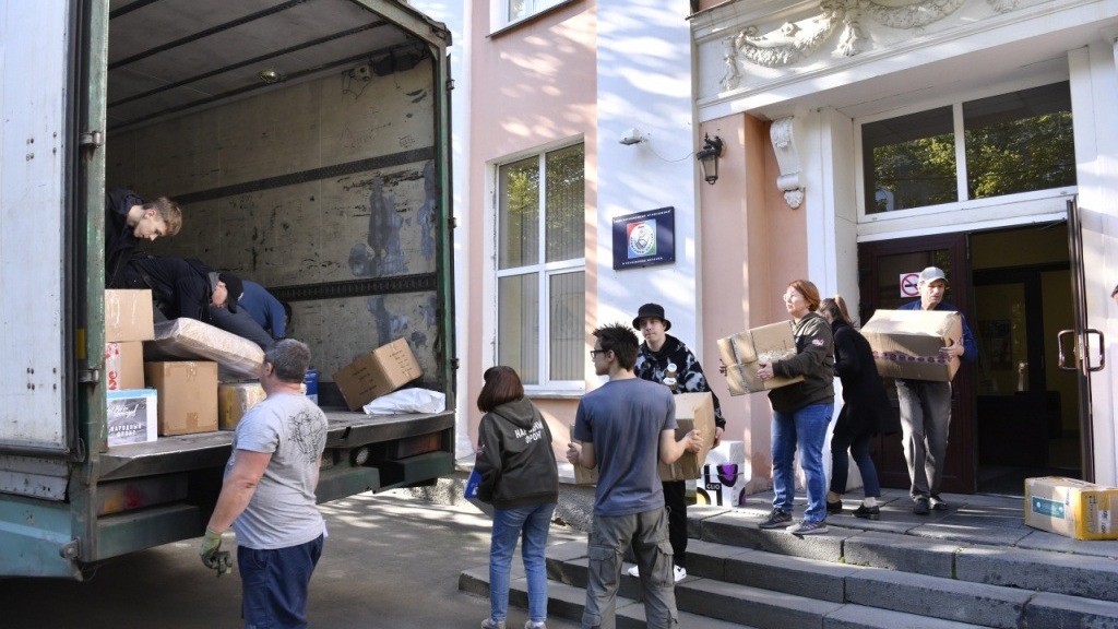 Карелия отправила очередную партию гуманитарной помощи Васильевскому району Запорожья