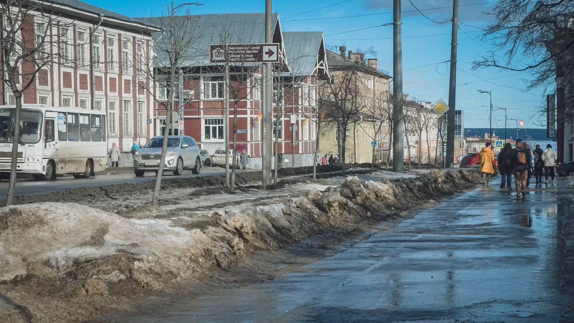 Где переходить дорогу небезопасно в Петрозаводске
