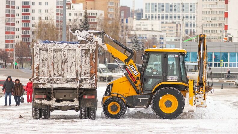 Уборку снега в Петрозаводске можно отследить онлайн