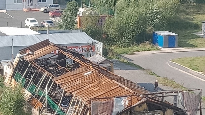 «Произойдет трагедия»: сгоревший бар в Петрозаводске до сих пор не снесли
