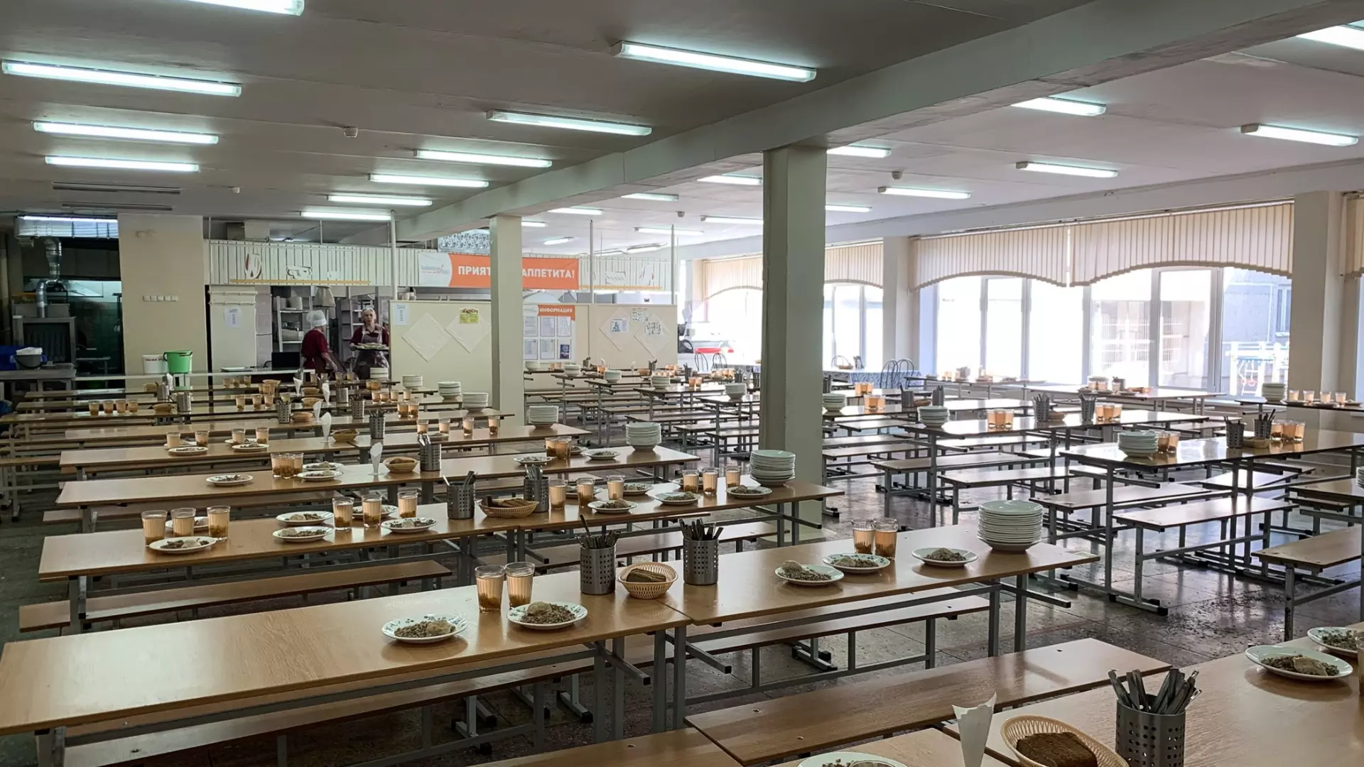 В Петрозаводске ученикам лицея негде было мыть руки перед едой