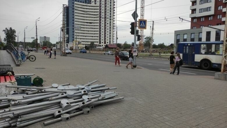 Скандал с ограждениями на улице Чапаева в Петрозаводске получил новый поворот