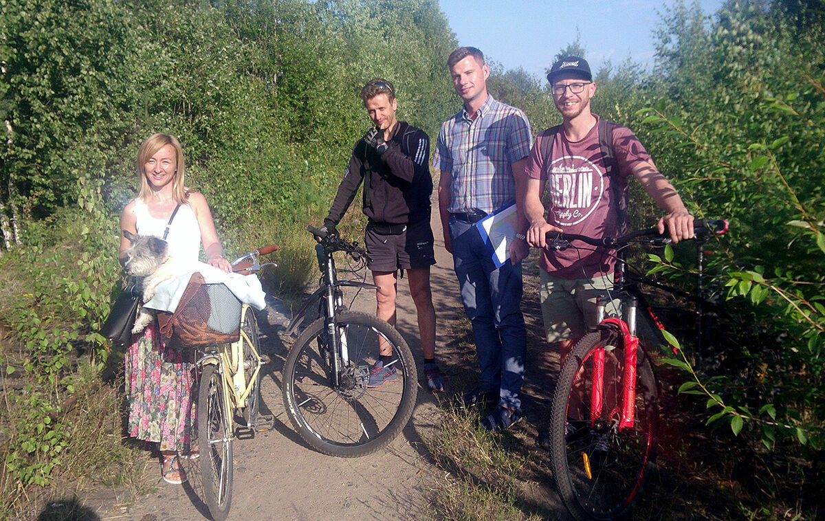 Зеленый путь: новая велодорожка свяжет несколько микрорайонов в Петрозаводске