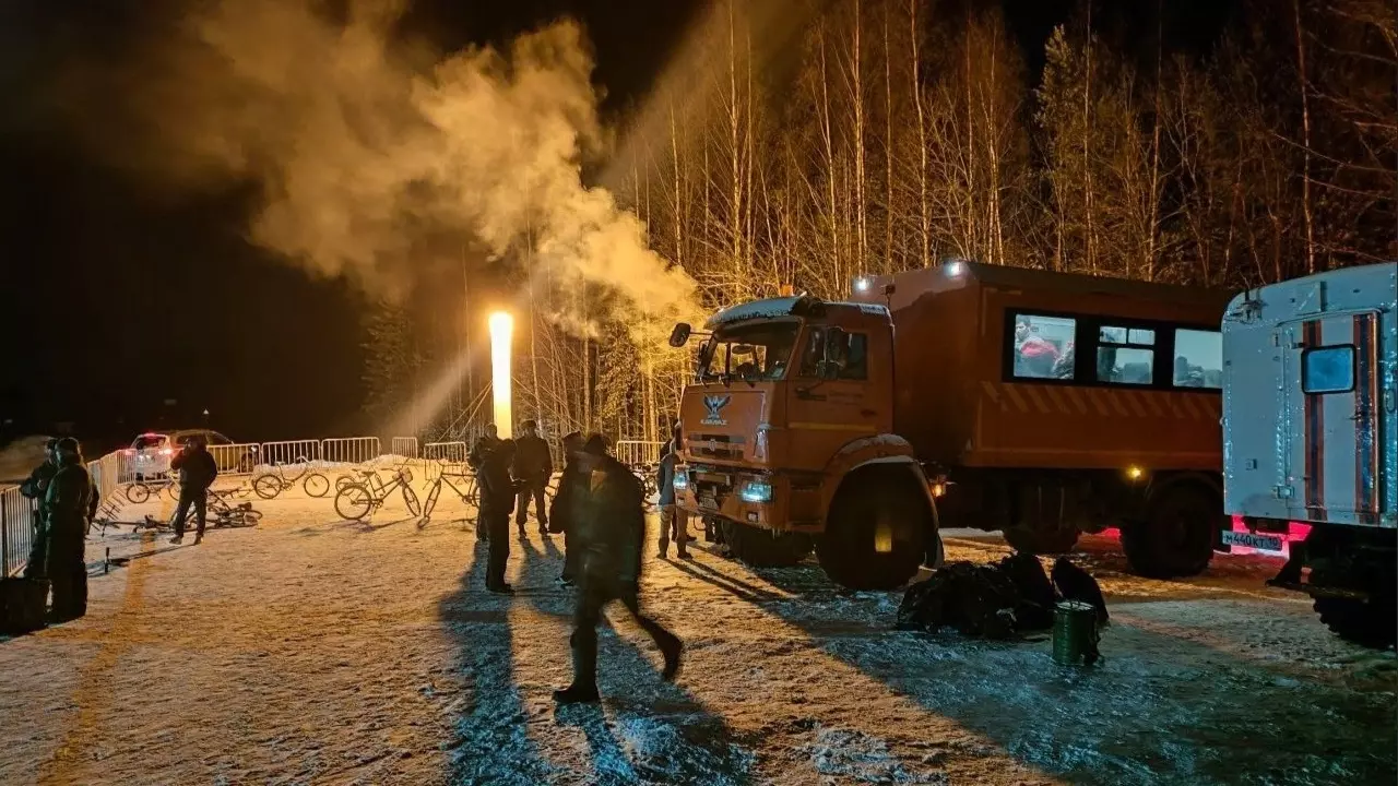 На финско-российской границе в Карелии убрали пункт обогрева для мигрантов